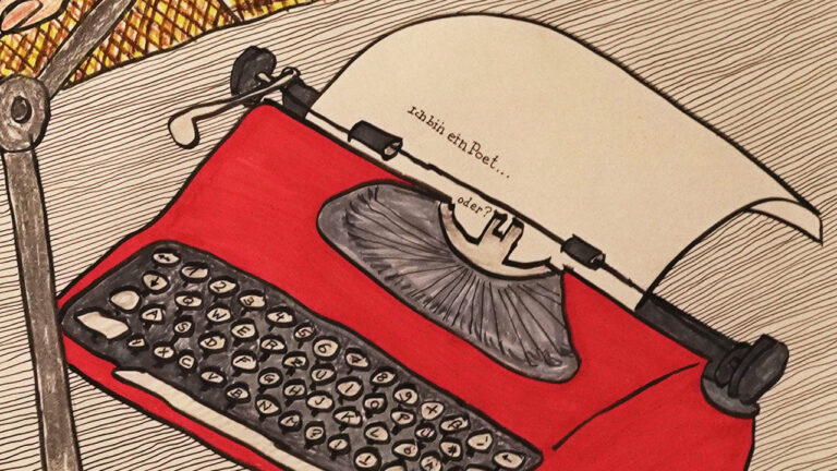 Ich bin ein Poet, oder?